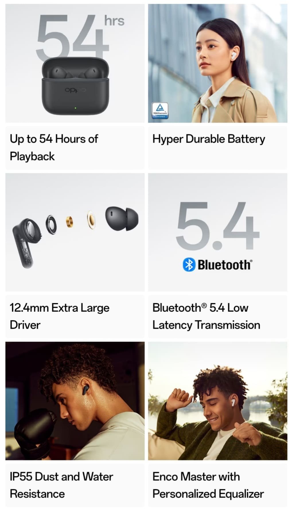 Oppo Enco Buds 3 Pro Features